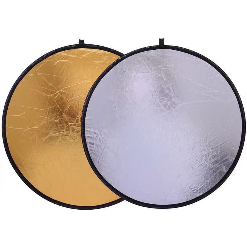 Foldable two-in-one silver-white reflector for photography, soft light, indoor and outdoor camera fill-in photography equipment 5