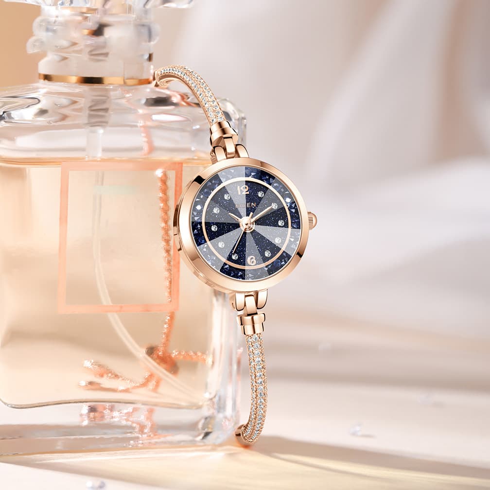 Elegant ladies diamond watch Watch customization cross-border waterproof quartz watch fashion foreign trade 2