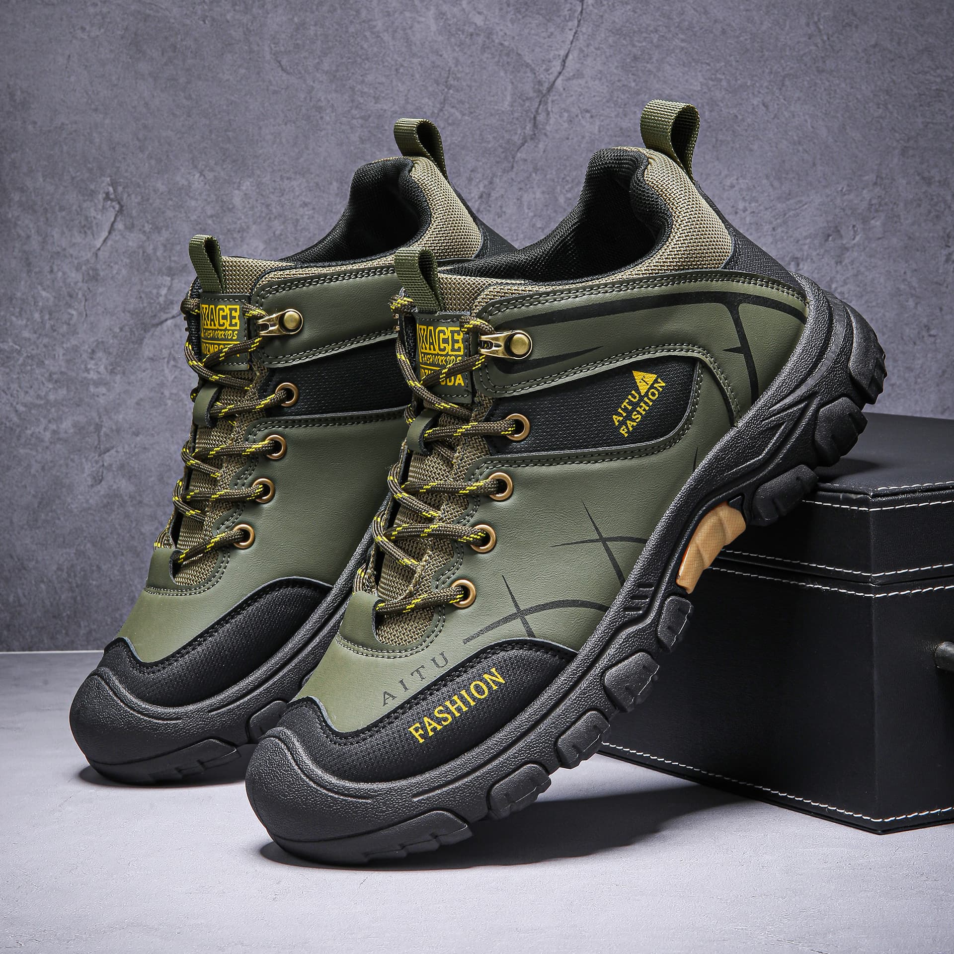2024 foreign trade hot style autumn new sports and leisure running men's shoes large size drop shipping sneakers dad shoes 4