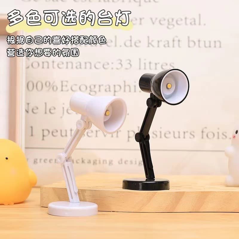 New and unique creative small book lamp bedroom night light mini book clip lamp warm light eye protection small table lamp 4