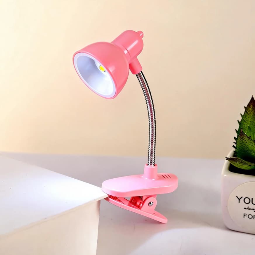 New and unique creative small book lamp bedroom night light mini book clip lamp warm light eye protection small table lamp 9