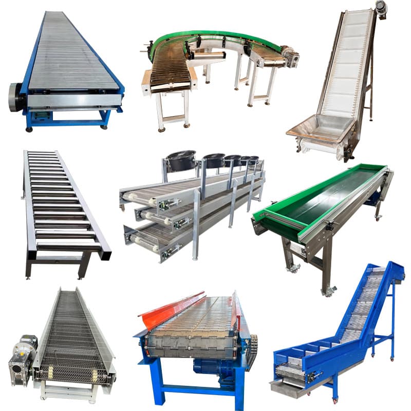 Stainless steel chain plate conveyor food conveying equipment casting industrial air-cooled climbing conveyor chain plate elevator 3