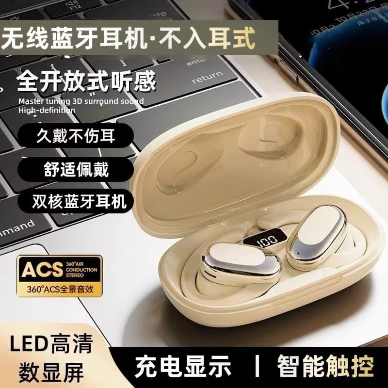 GT526Y Sound of Berlin over-ear OWS non-in-ear noise reduction Bluetooth wireless Bluetooth headset can be rotated 130° 2
