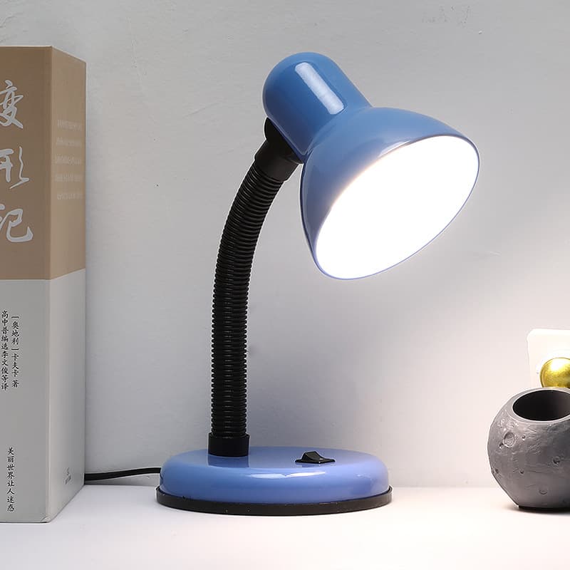 LED replaceable light bulb eye protection reading lamp plug-in student dormitory desk learning old-fashioned bedside writing lamp 2
