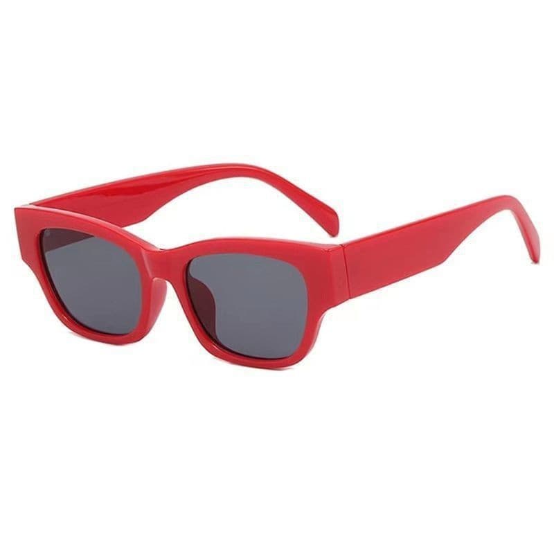 Dopamine pink love sunglasses for women, Korean version of Millennium style Y2K hot girl glasses jelly gummy sunglasses 10