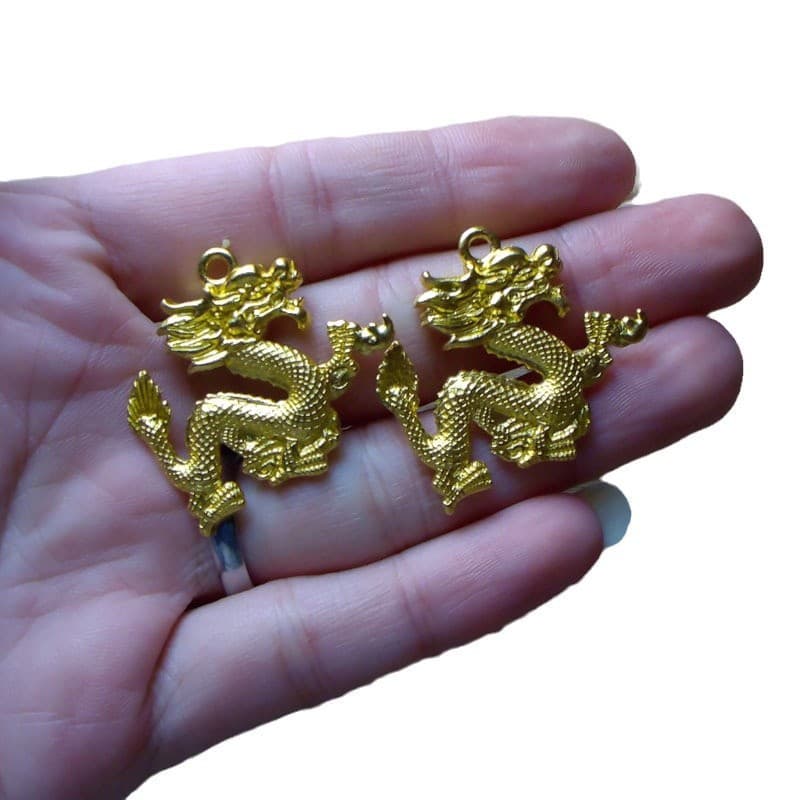 Retro Style Year of the Dragon National Style Souvenir New Year Keychain Pendant Fashionable Zodiac Year of the Dragon Keychain 6