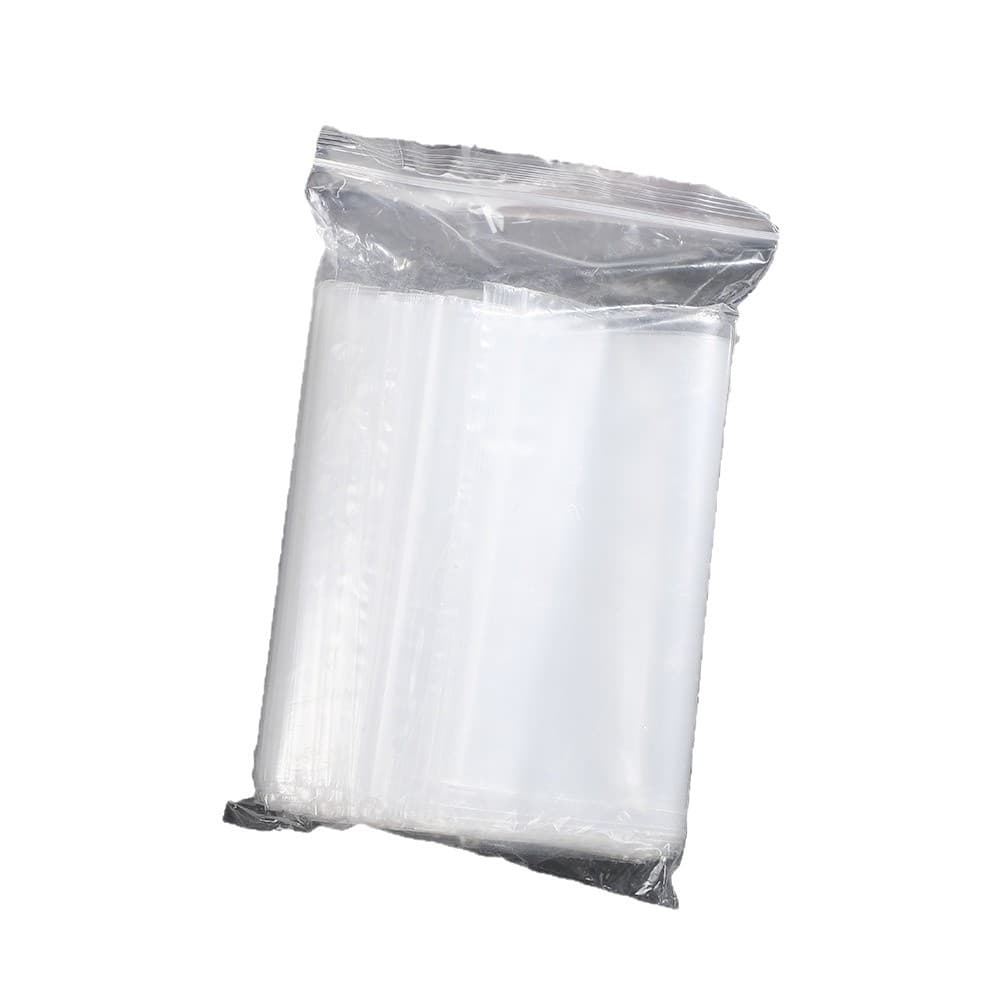 Manufacturer wholesale PE ziplock bag transparent sealed jewelry accessories packaging bag thickened travel portable storage bag 6