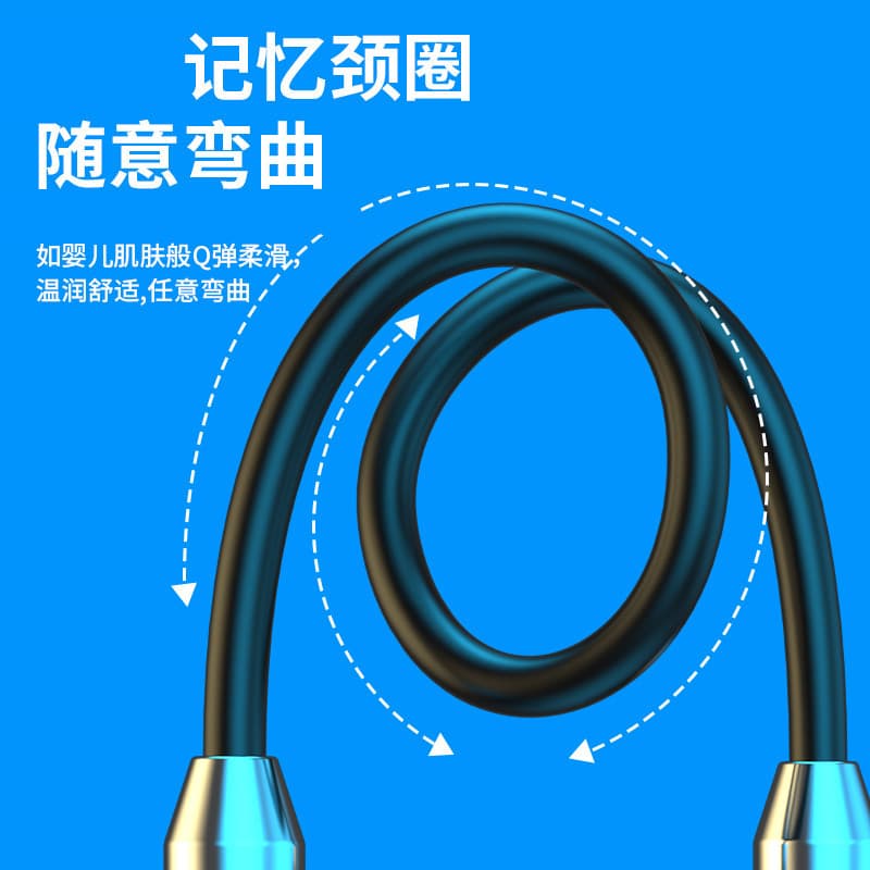 [Key customer link] Bluetooth wireless headset hanging neck sports in-ear neck hanging ultra-long standby manufacturer wholesale 4