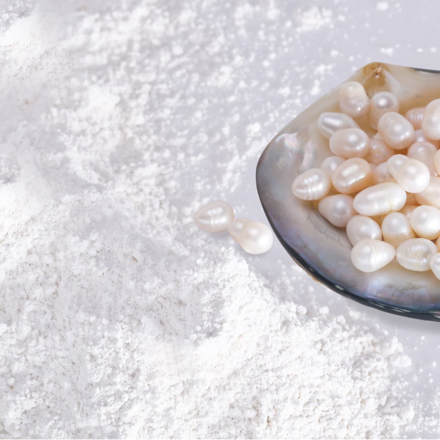 Pure pearl powder micron-grade bulk in simple packaging, available in various specifications 4