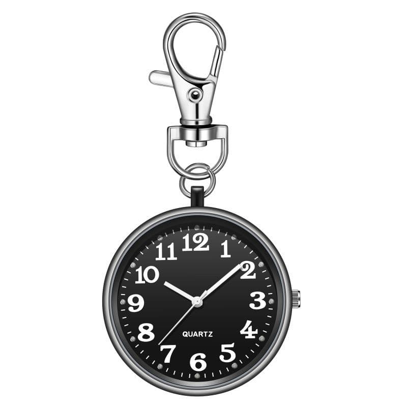 New exam-specific pocket watch with clear large numerals, elderly student keychain hanging watch, fashionable and versatile nurse watch 4