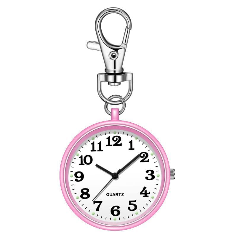 New exam-specific pocket watch with clear large numerals, elderly student keychain hanging watch, fashionable and versatile nurse watch 8