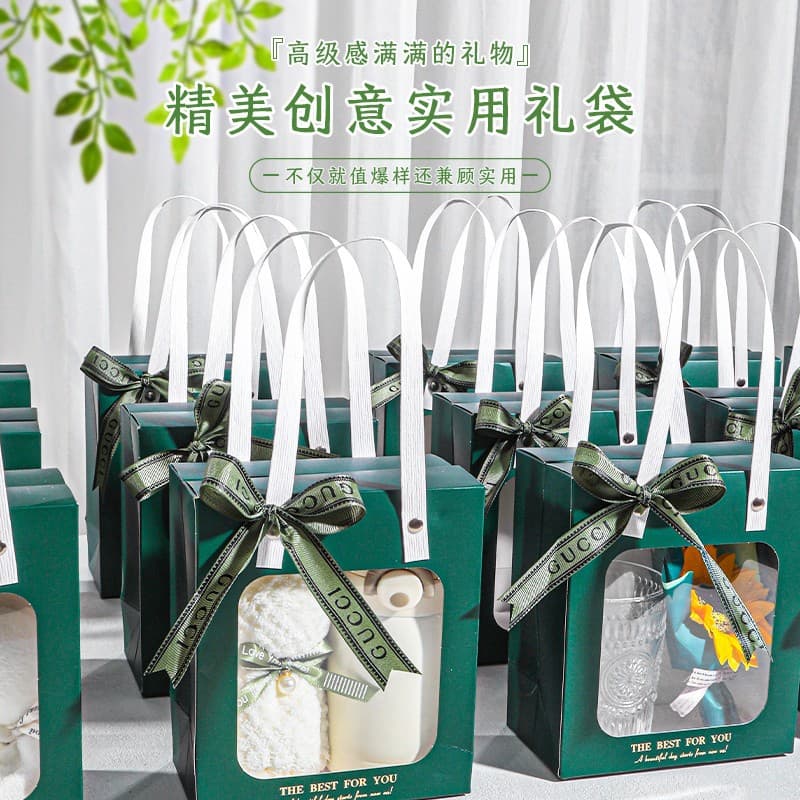 Summer cool gift pack, summer souvenir, anti-mosquito, heatstroke prevention and cooling set gift box, practical small gift, fan staff