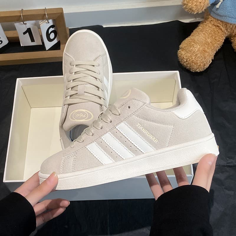 2025 New Pitaya Girl Pink Bread Shoes Student Shoes Casual Versatile Sneakers Breathable Trendy Sports Shoes 2