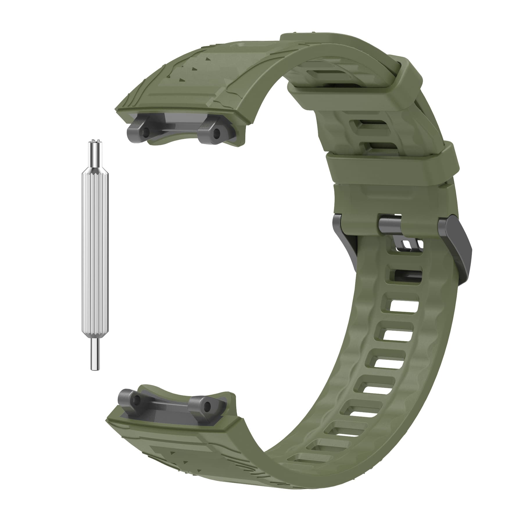 Suitable for Amazfit Rex3 smart sports watch strap with the same silicone strap as Huami T-REX 10