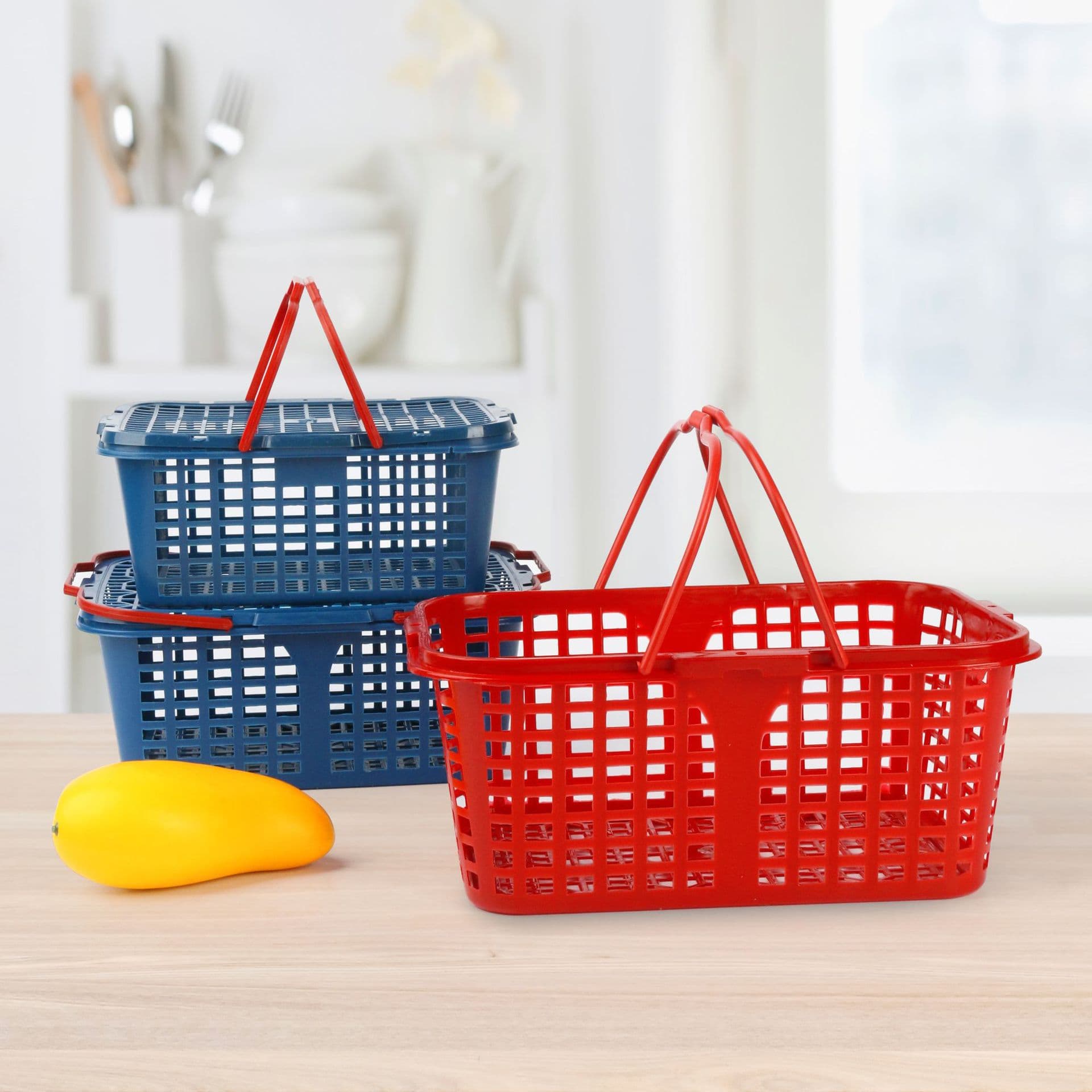 Manufacturer wholesales 2-20 catties mulberry basket, bayberry basket, strawberry basket, portable plastic basket, fruit basket, grape basket, picking basket 5