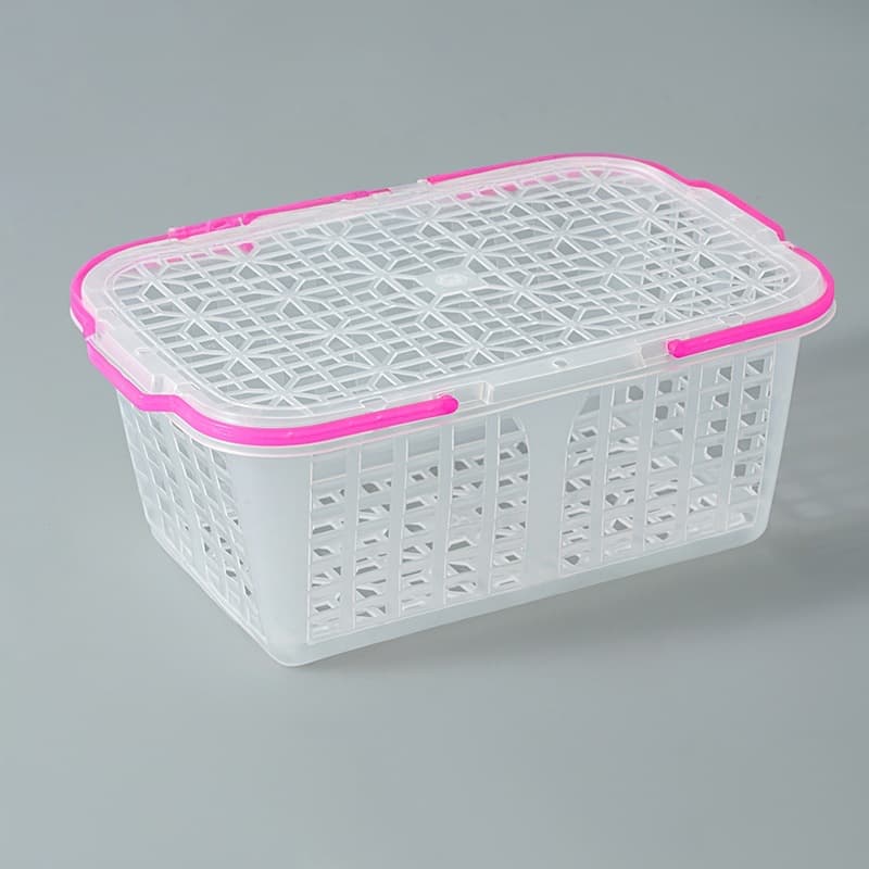 Manufacturer wholesales 2-20 catties mulberry basket, bayberry basket, strawberry basket, portable plastic basket, fruit basket, grape basket, picking basket 7