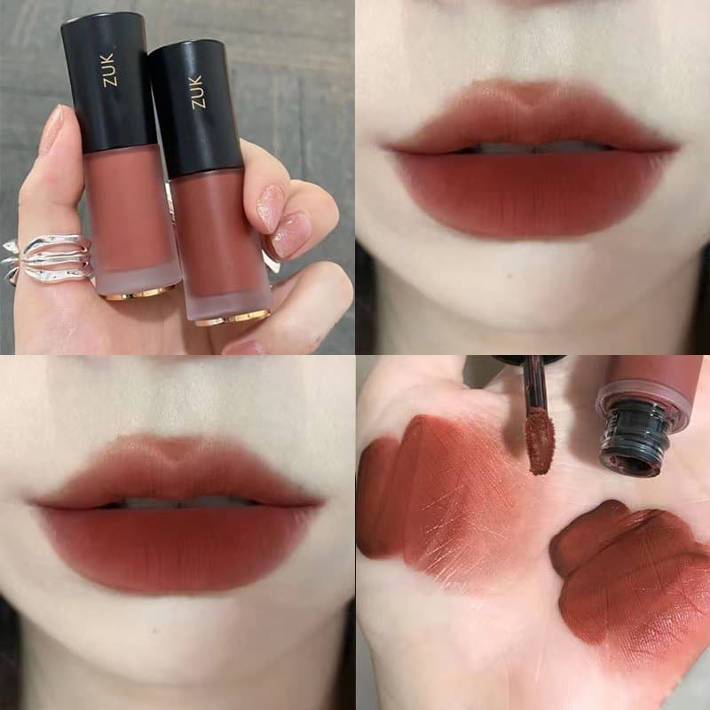 zuk Xiaoman waist lip glaze lip mud women's matte matte velvet long-lasting non-fading non-stick cup lipstick affordable price for students
