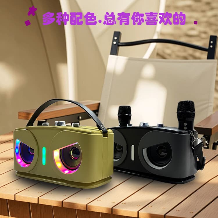 Cross-border SD306 Bluetooth speaker with microphone A922 home outdoor portable KTV wireless karaoke audio set