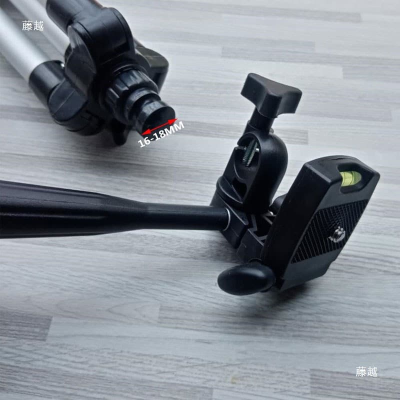Three-dimensional pan/tilt camera tripod accessories mobile phone video live broadcast night fishing laser cannon light connection bracket clip head 3