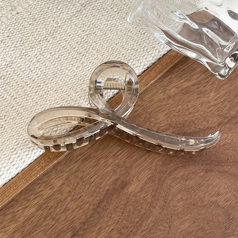 Simple and high-end versatile jelly clip women's back hair clip shark clip new temperament hair clip headwear 10