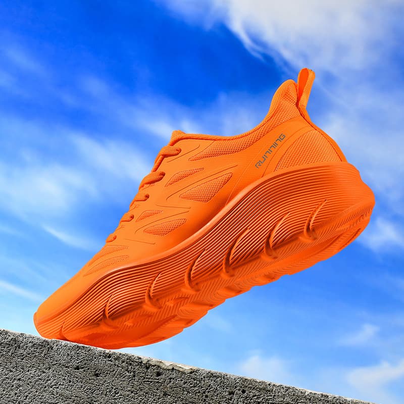 2025 cross-border summer new student casual sports shoes youth track and field marathon student lightweight running shoes 3