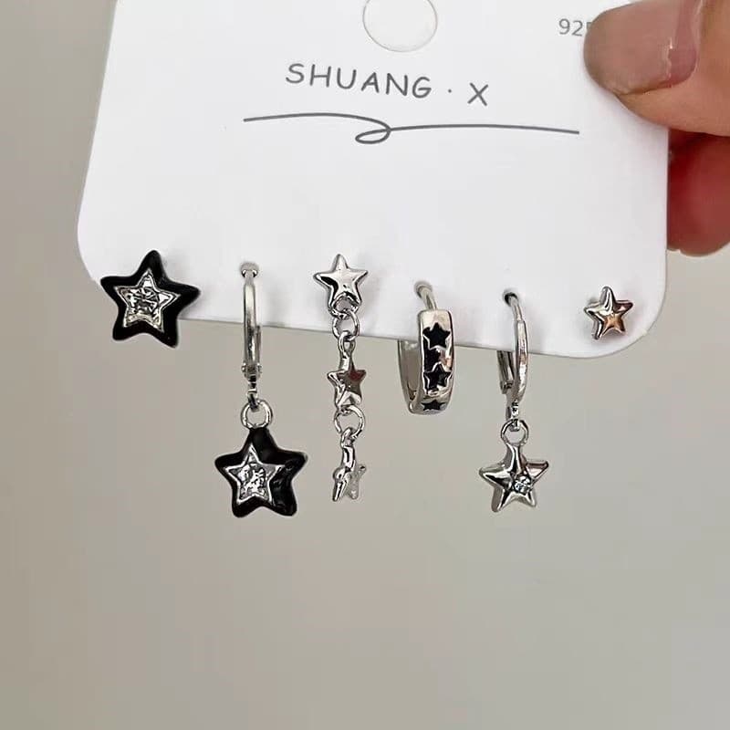 Kasuga Forest Sweet Butterfly Earring Set Wholesale Small Fresh Elegant Cute Compact Versatile Pearl Earrings for Women 8