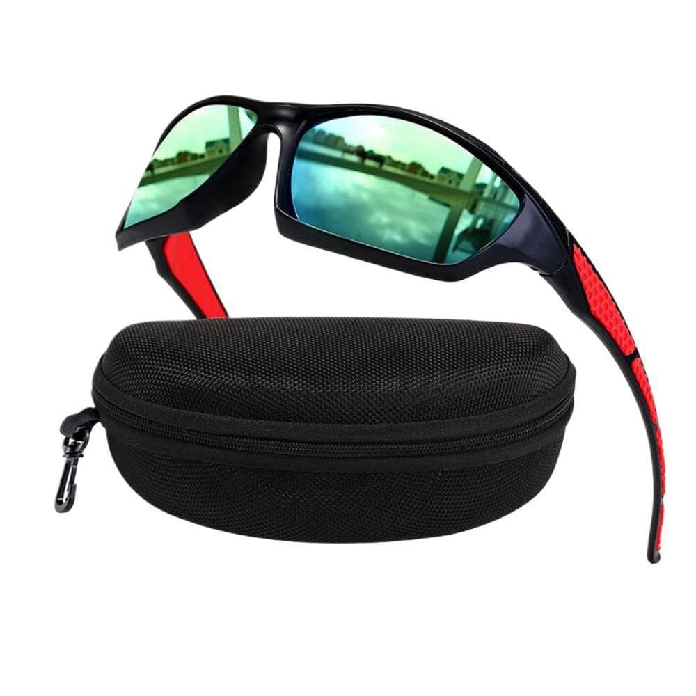 Cross-border men's polarized sunglasses colorful film outdoor night vision driver driving sunglasses cycling sports glasses goggles 6