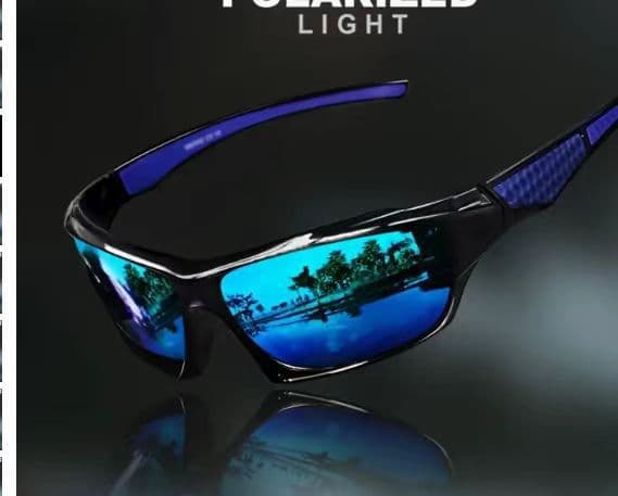 Cross-border men's polarized sunglasses colorful film outdoor night vision driver driving sunglasses cycling sports glasses goggles 10