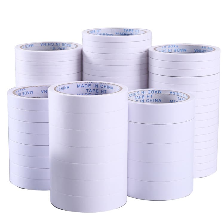 Office supplies double-sided tape strong adhesive ultra-thin double-sided tape packaging sealing two-sided tape 12 meters stationery tape wholesale 6