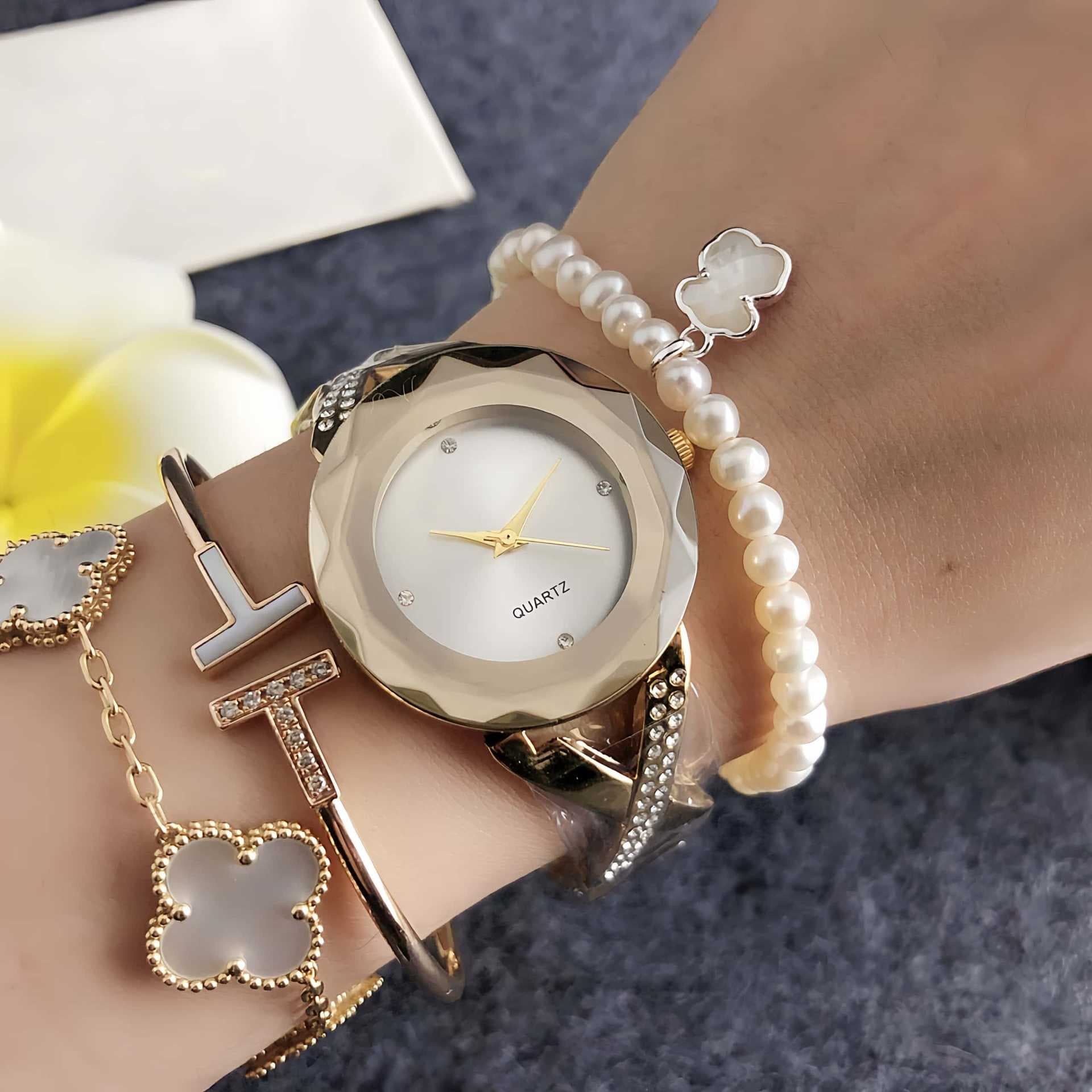 Bracelet Korean style fashion watch female student simple temperament bracelet compact fashion watch small dial ins feng shui diamond 3