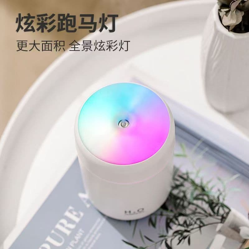 Cross-border colorful humidifier mini desktop silent home aromatherapy machine car sprayer air purifier gift 3
