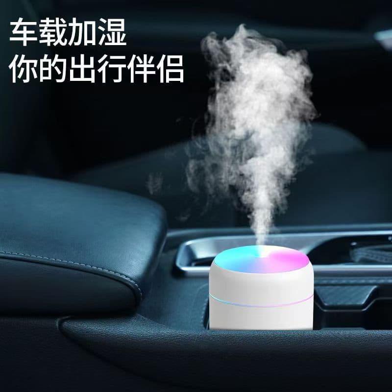 Cross-border colorful humidifier mini desktop silent home aromatherapy machine car sprayer air purifier gift 4