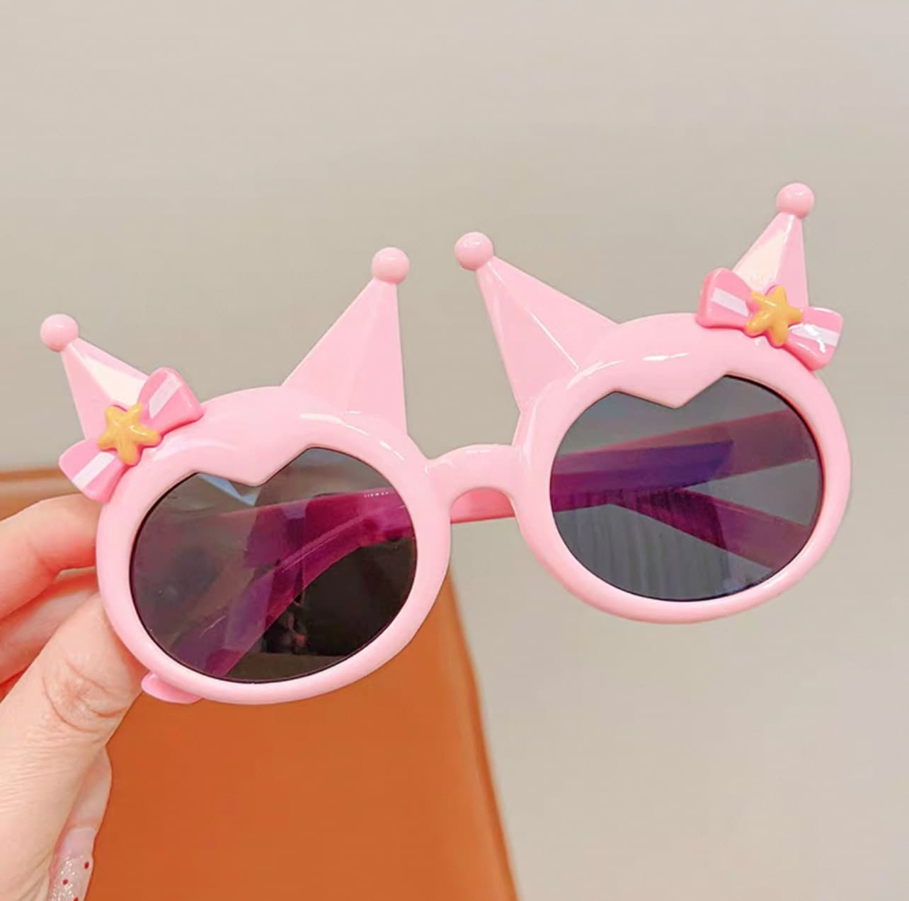 Children's sunglasses cute Kuromi anti-UV sunshade glasses little girl fashion sunglasses women's new glasses 10
