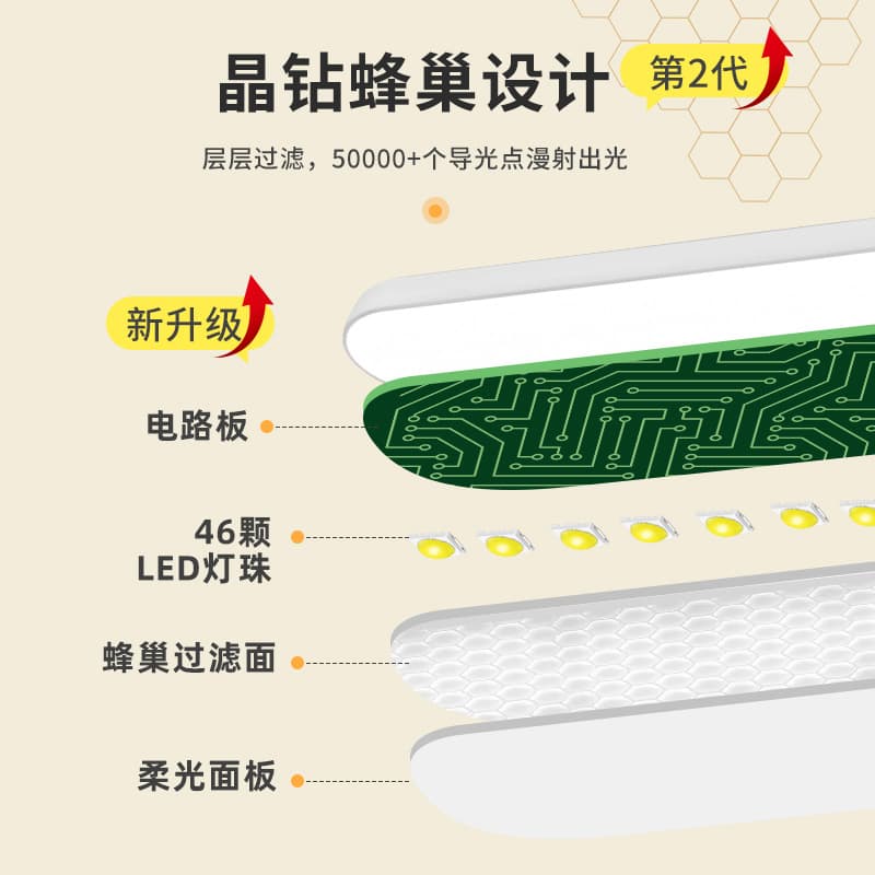 Desk lamp LED eye protection study lamp student special reading lamp clip bedside lamp charging desk dormitory reading lamp 4