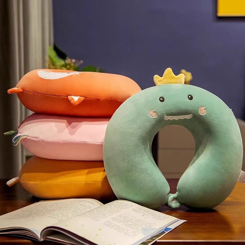 U-shaped pillow neck pillow special neck pillow memory foam aircraft neck pillow nap pillow student travel sleeping u-shaped pillow 5