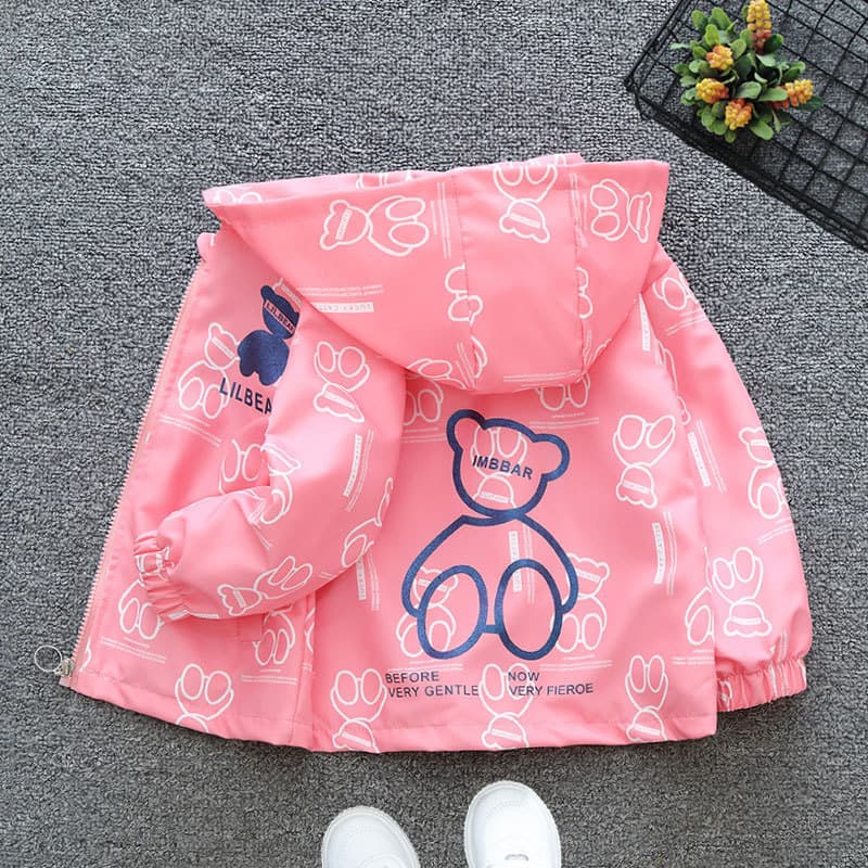 Girls' coats spring and autumn 2025 new medium and large children's sports jackets casual windbreaker boys baseball tops