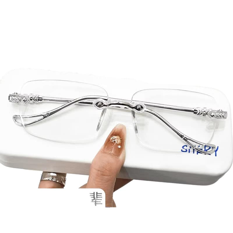 Reading glasses for middle-aged and elderly people, high-definition reading glasses for men, high-definition anti-blue light, elderly women, multi-functional automatic zoom 6