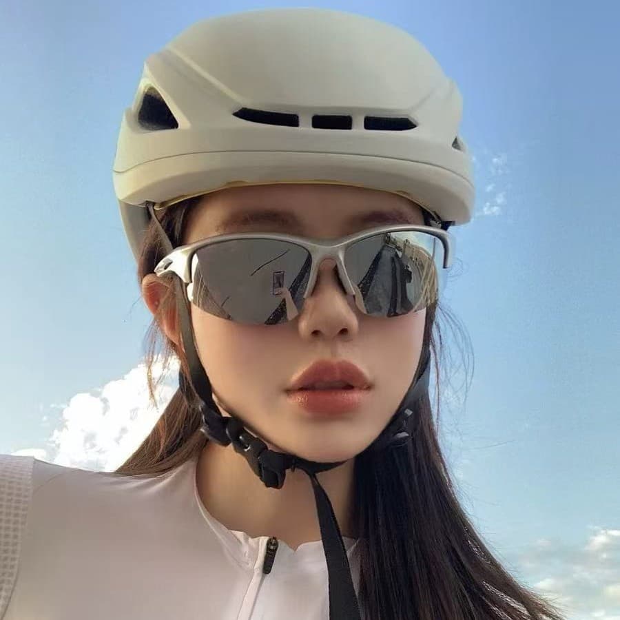 New men's polarized sunglasses for men and women, outdoor cycling and driving sunglasses, personalized fashion sports sunglasses 3
