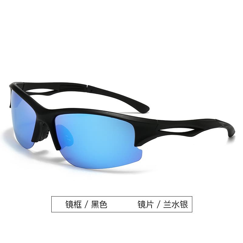 New men's polarized sunglasses for men and women, outdoor cycling and driving sunglasses, personalized fashion sports sunglasses 7