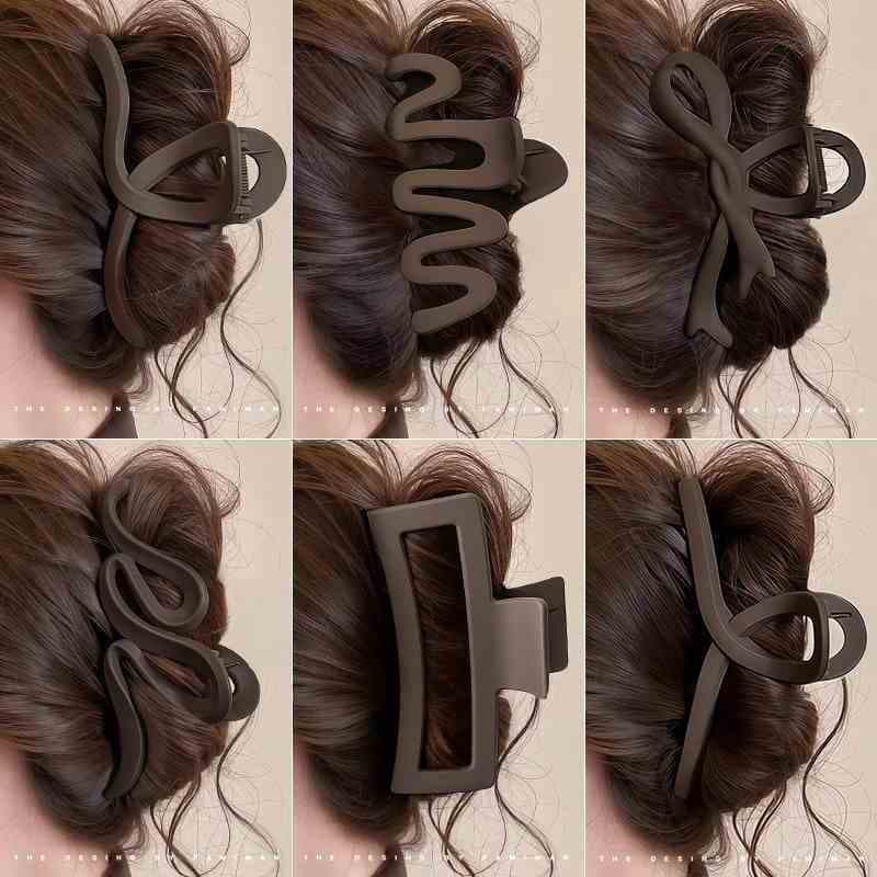 Hairpin for women's back of head 2025 new style hairpin large shark clip high-end hairpin hairpin hairpin 2