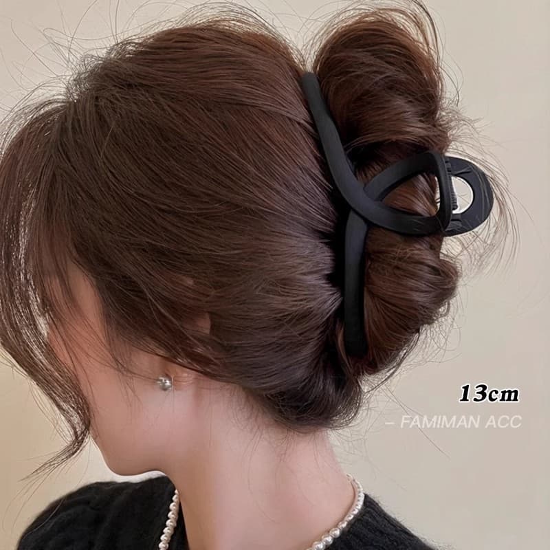 Hairpin for women's back of head 2025 new style hairpin large shark clip high-end hairpin hairpin hairpin 8