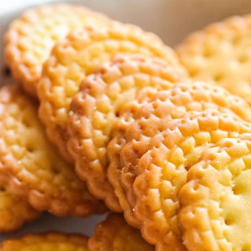 Japanese-style round cakes, sea salt cookies, individually packaged, casual snacks, snacks, student breakfast meal replacements, whole box 3