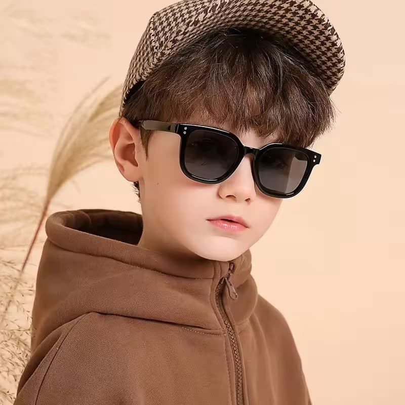 Korean style trendy children's sunglasses boys' anti-UV sunglasses girls' sunshade sunglasses children's glasses 2
