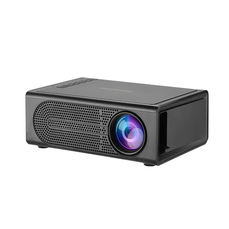 Cross-border M200 portable mini projector LED mobile phone home theater wired mobile phone same screen supports 1080p 6