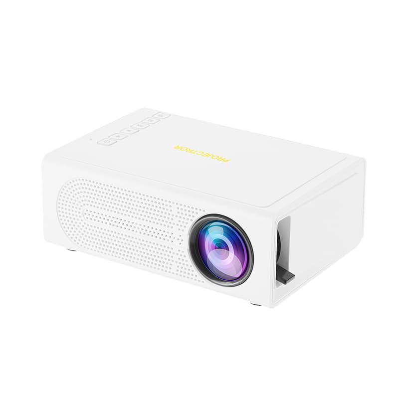 Cross-border M200 portable mini projector LED mobile phone home theater wired mobile phone same screen supports 1080p 7