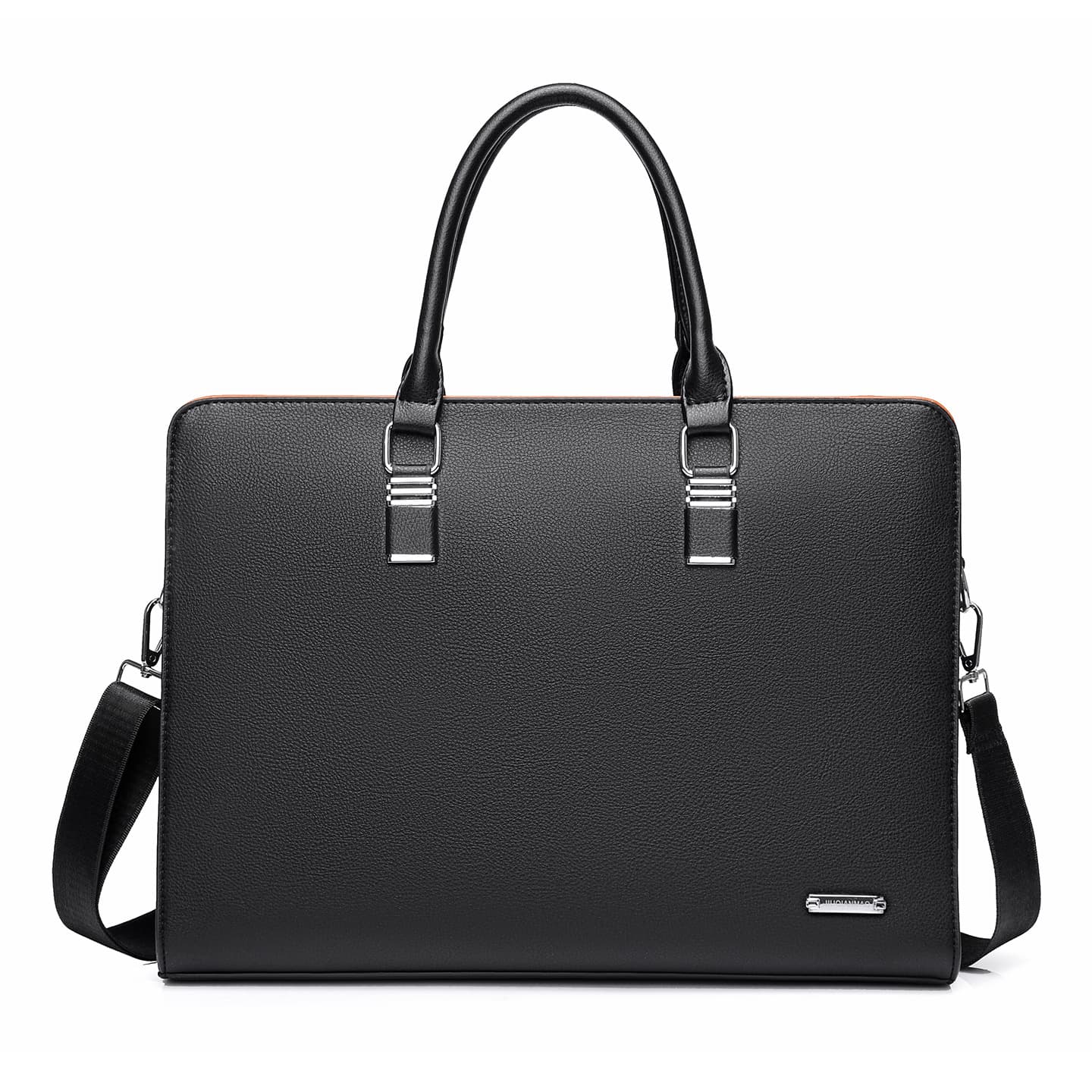 Cross-border men's bag large capacity horizontal men's handbag business briefcase shoulder crossbody bag business trip computer bag 4