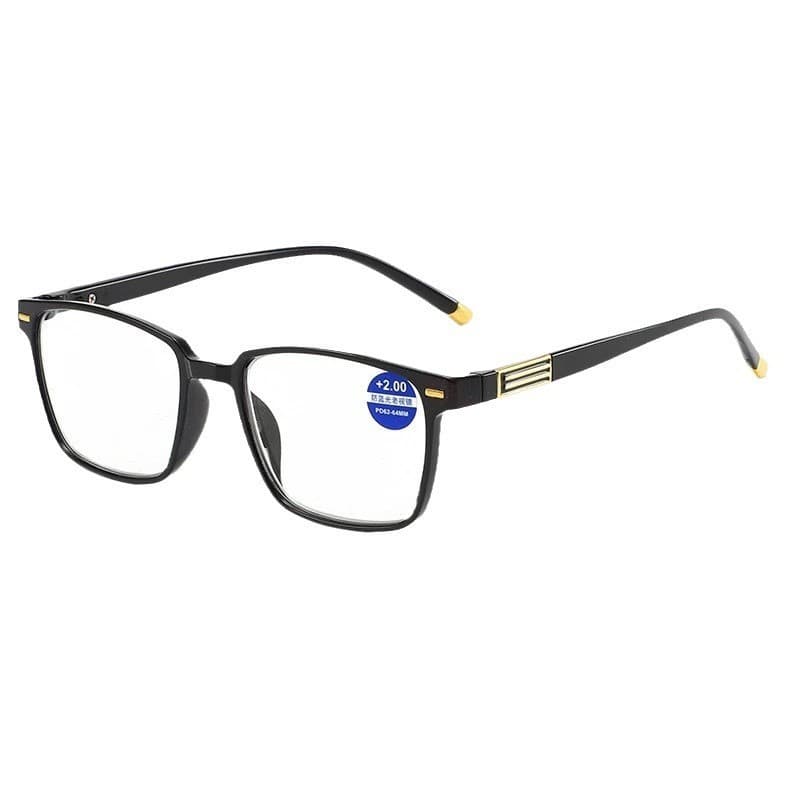 New fashionable anti-blue light reading glasses, ultra-light high-definition reading glasses for middle-aged and elderly people, wholesale from street stalls in Jianghu 5