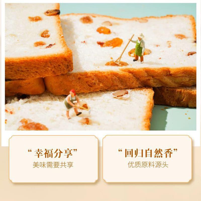 Nut Leba Toast Whole Box Healthy Breakfast Bread Shredded Bag Snacks Internet Celebrity Snacks Full Dinner Variety 4