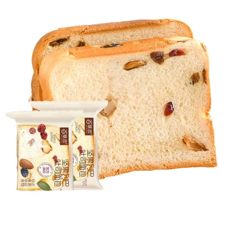 Nut Leba Toast Whole Box Healthy Breakfast Bread Shredded Bag Snacks Internet Celebrity Snacks Full Dinner Variety 6