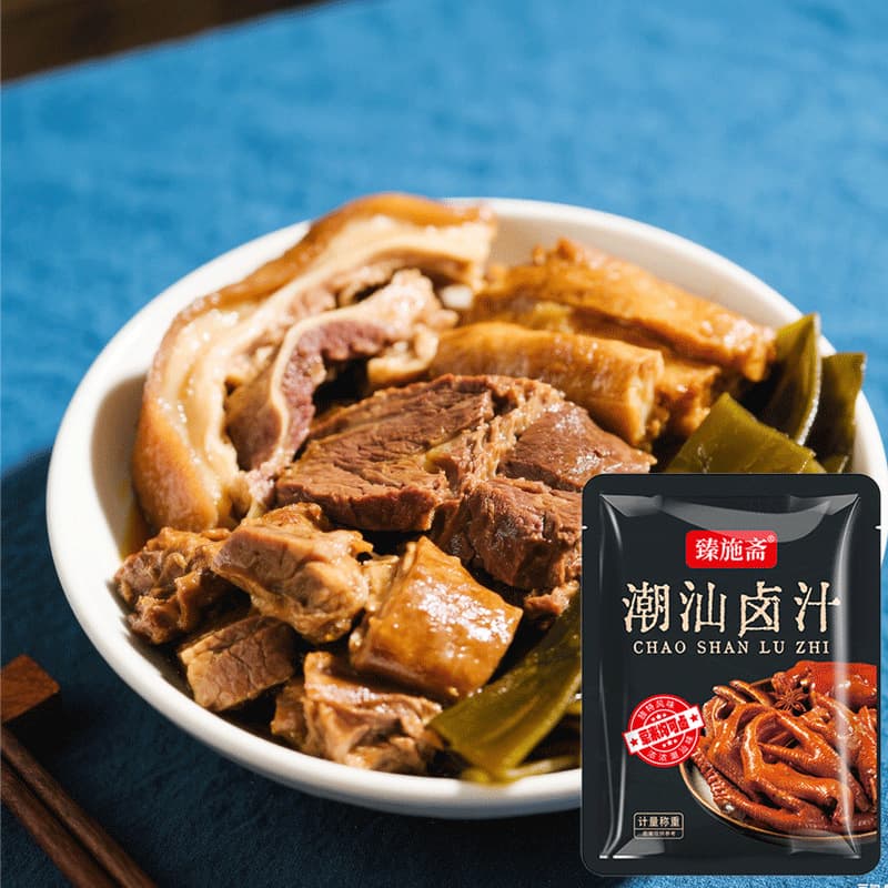 Chaoshan marinade, traditional marinade, five-spice beef sauce for lazy people, family size, small package, authentic seasoning 4